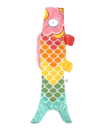 Madame MO Koi Wind Sock Wall Decor • Rainbow Koinobori