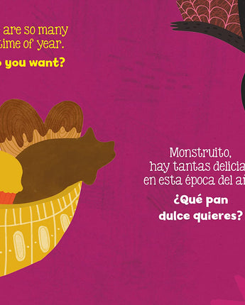 Little Monster, What Pan Dulce Do You Want? / ¿Monstruito, qué pan dulce quieres? • Board Book