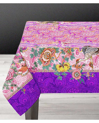 Avenida Home Large Tablecloth • Paisley Purple