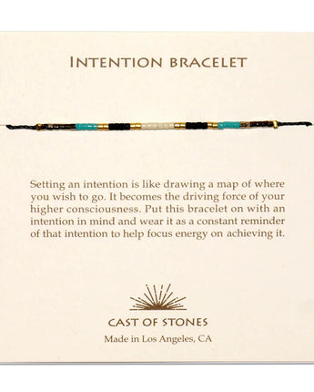 Cast of Stones Intention Bracelet - Assorted Colors
