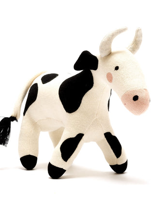 Best Years Knitted Cow Plush Toy