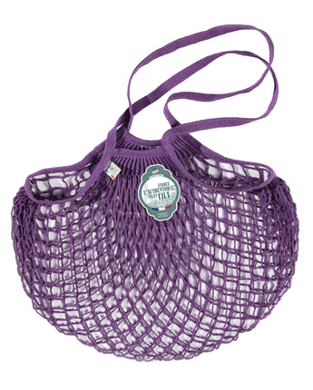 Filt Medium Net Shopping Bag • Violet