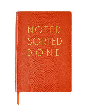 Sloane Stationery Pocket Notebook • Noted, Sorted, Done
