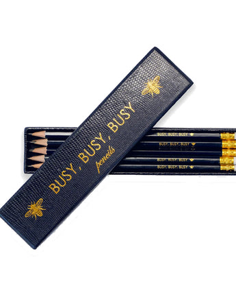 Sloane Stationery Pencils • Busy, Busy, Busy