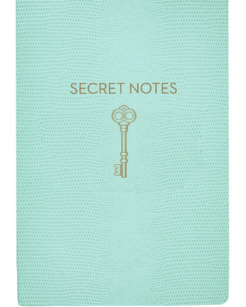 Sloane Stationery Softcover Notebook • Secret Notes