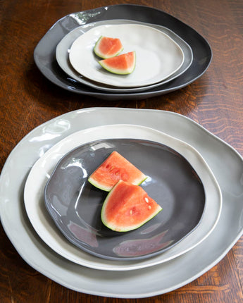 Be Home Decor Tam Stoneware Platter • 3 Colors