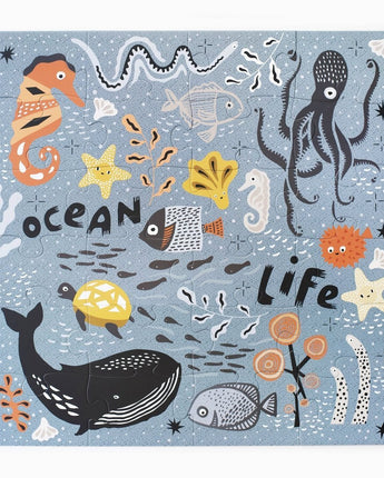 Wee Gallery Floor Puzzle • Ocean Life