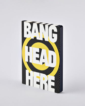Nuuna Graphic Notebook, Large • Bang Head Here