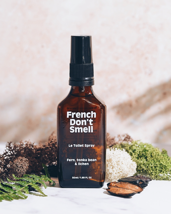 French Don't Smell Home Toilet Spray • Woodsy