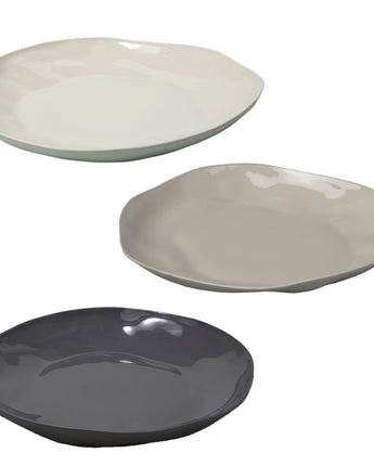 Be Home Decor Tam Stoneware Platter • 3 Colors