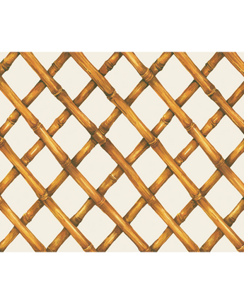Hester & Cook Bamboo Lattice Placemats • Pad of 24
