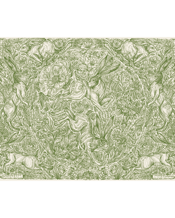 Hester & Cook Hare Promenade Placemats • Pad of 24