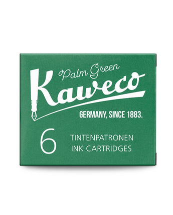 Kaweco Replacement Ink Cartridges in Palm Green