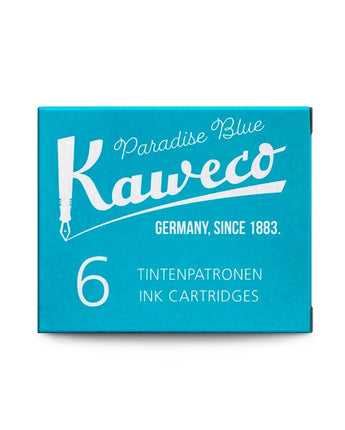 Kaweco Replacement Ink Cartridges in Paradise Blue