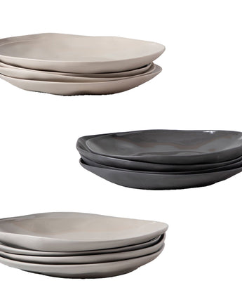 Be Home Decor Tam Stoneware Side Plates • 3 Colors