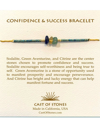 Cast of Stones Confidence & Success Bracelet