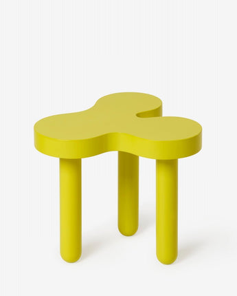 Areaware Splat Side Table Short in Chartreuse