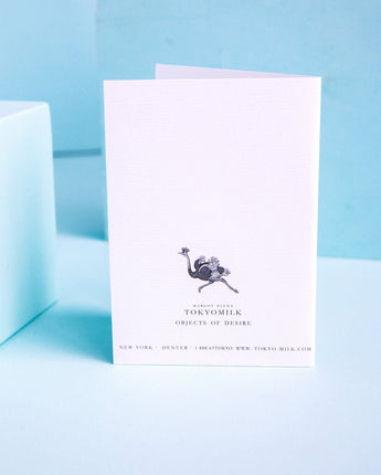 TokyoMilk Crows Feet Greeting Card