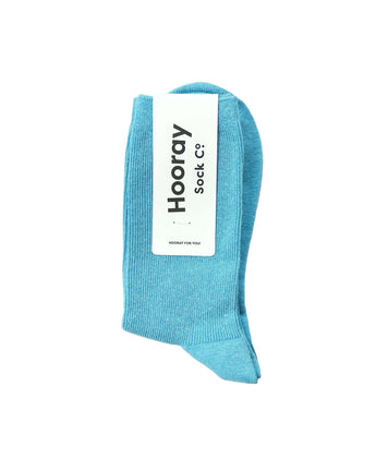 Hooray Sock Co. Everyday Cotton Socks • Sky