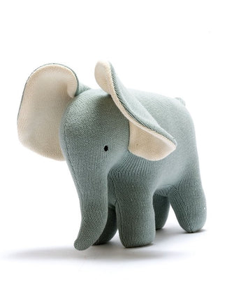 Best Years Ellis the Elephant Plush Toy in Teal • 2 Sizes