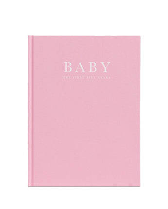 Write To Me 'Baby. Birth to Five Years' Journal in Rose Pink