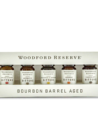 Bourbon Barrel Foods Woodford Reserve Bitters Dram Set • 5 pack