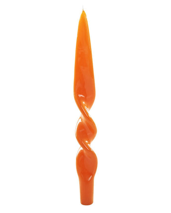 Graziani Denise Classic Candles in Orange • Box of 2