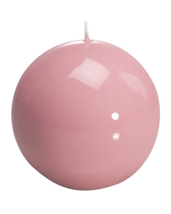Graziani Meloria Ball Candle in Pink • 3 Sizes