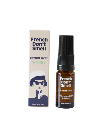 French Don't Smell Travel Toilet Spray • Woodsy