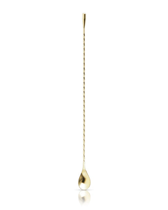 Viski Weighted Bar Spoon in Gold