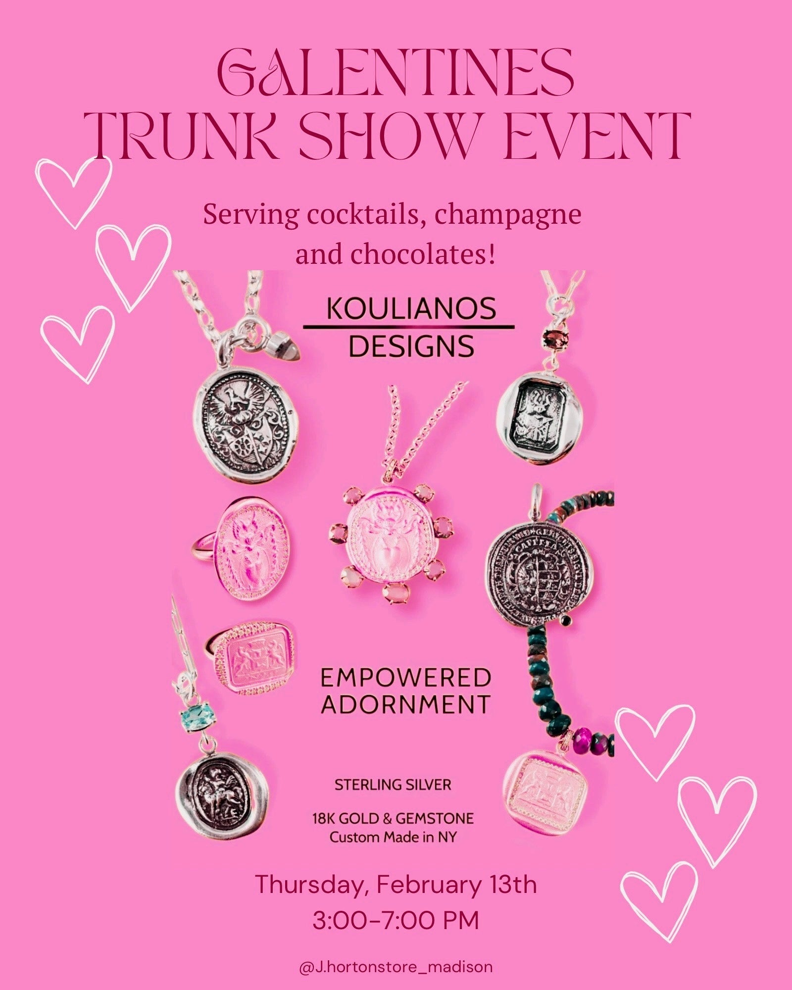 02/13 Galentines w/ Georgianna Koulianos Designs