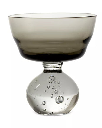 Stem Glass M Smoky Grey Eternal Snow