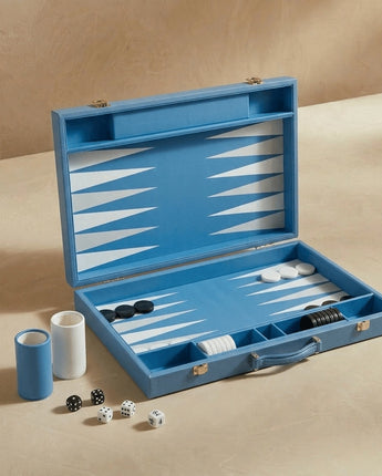 Leather Backgammon Set • Large