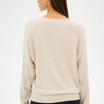 Splits59 Bennie Fleece V-Neck Sweatshirt