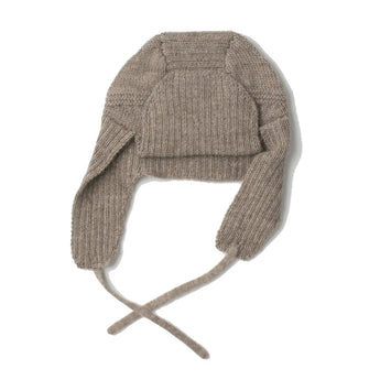 Tane Organics Baby Alpaca Aviator Hat • Chestnut