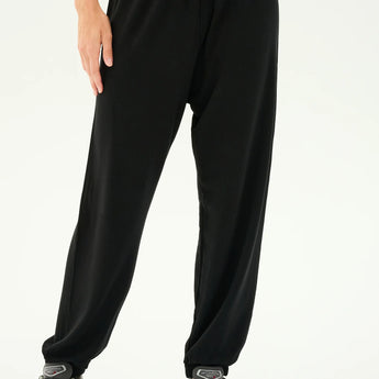 Splits59 Andie Oversized Fleece Sweatpant • Black