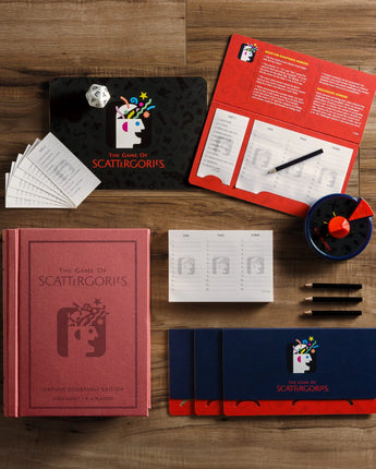 Scattergories Vintage Bookshelf Edition