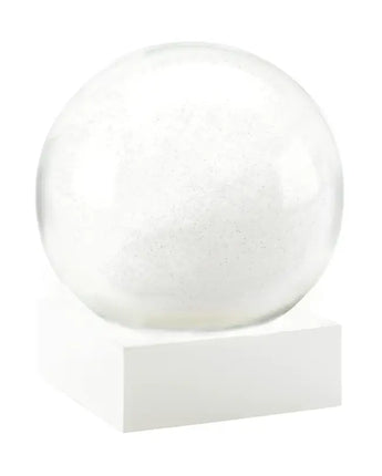 Serenity Sphere White Snow Globe