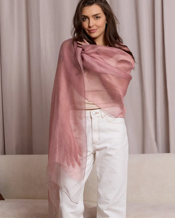 Sparkle Sheer Social Wrap Scarf