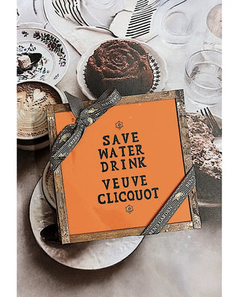 Veuve Clicquot Coasters (set of 4)