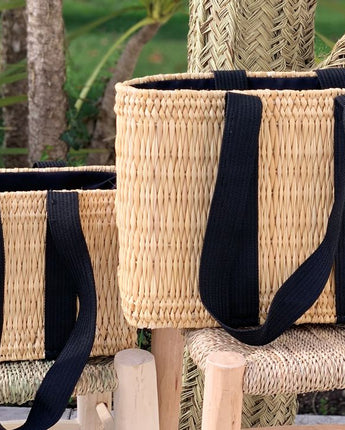 Etincelles • Bag with Black Fabric Lining and Handles