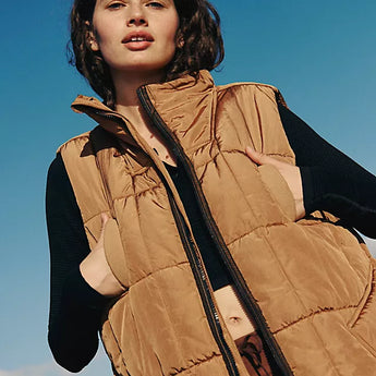 Free People Movement On The Move Packable Puffer Vest