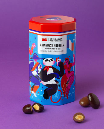 Amandes Enrobees • Chocolate Covered Almonds