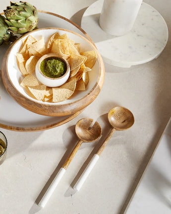 Be Home Decor Madras Curva Serving Set