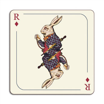 Avenida Home Coaster • Rabbit by Louise Kirk