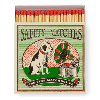 Archivist Gallery Safety Matches • Dog and Gramaphone