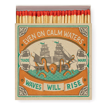 Archivist Gallery Safety Matches • Even on Calm Waters