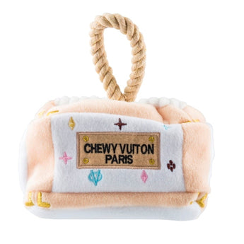 Haute Diggity Dog White Chewy Vuiton Trunk Burrow