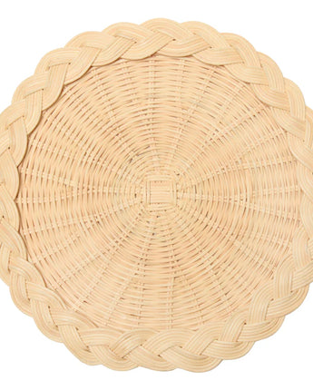 Braided Weave Natural Placemats - Set of 5