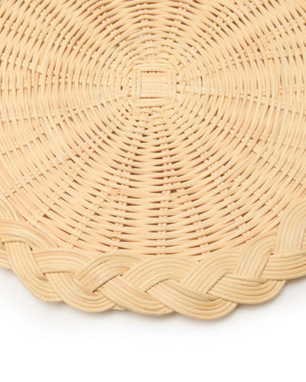 Braided Weave Natural Placemats - Set of 5